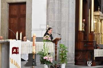 Las Salesianas inician las celebraciones por sus 75 años de historia en Telde/Francisco Javier Santana.